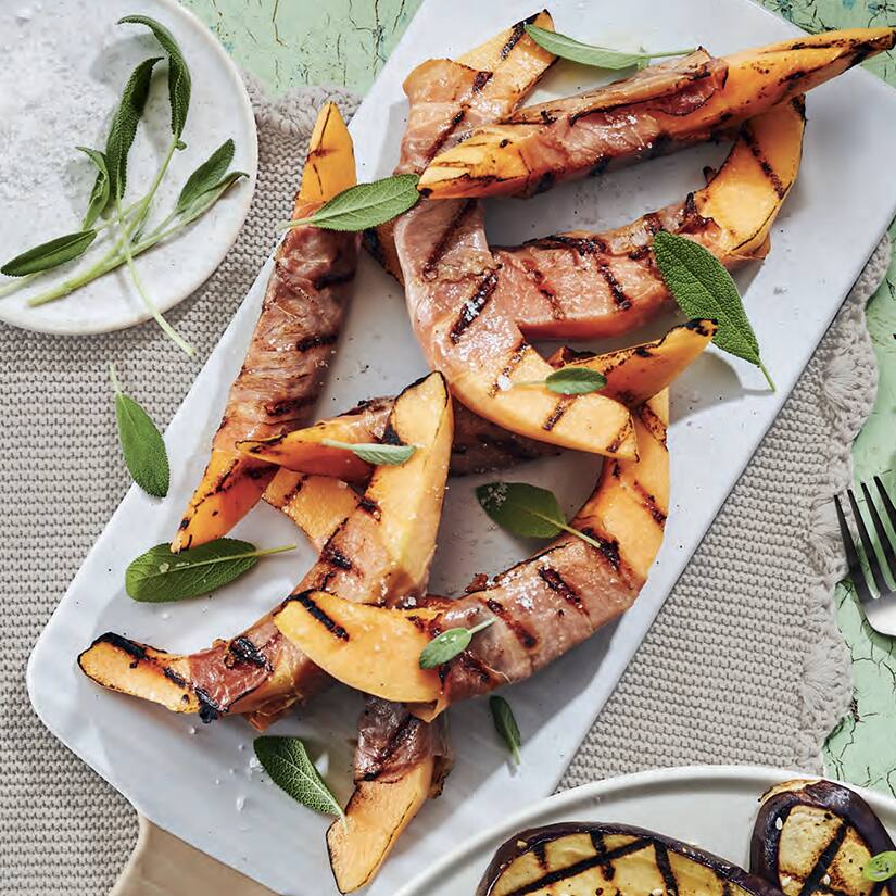 Recette de melon et prosciutto grillés Coup de Pouce