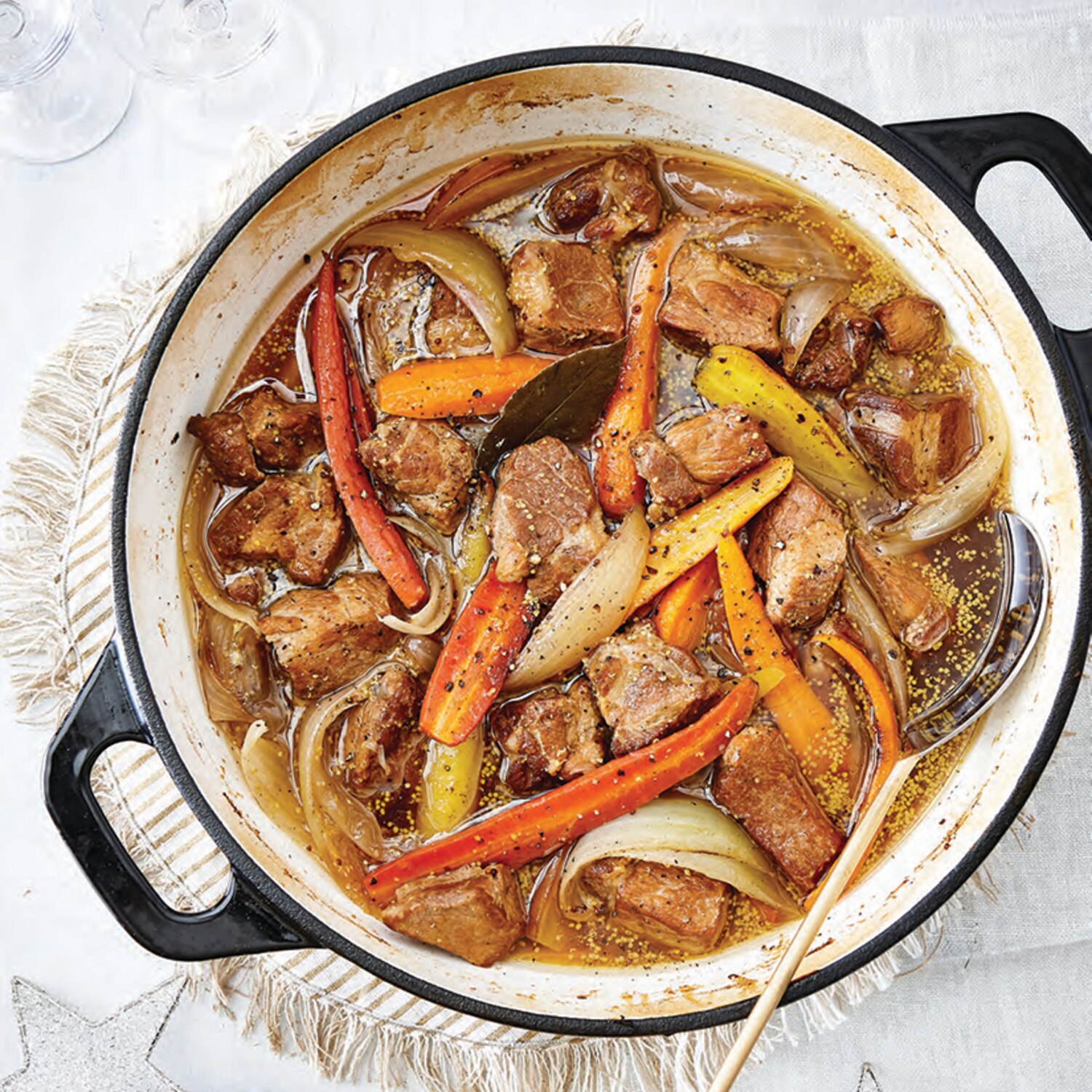 Recette de ragoût de porc à la moutarde Coup de Pouce