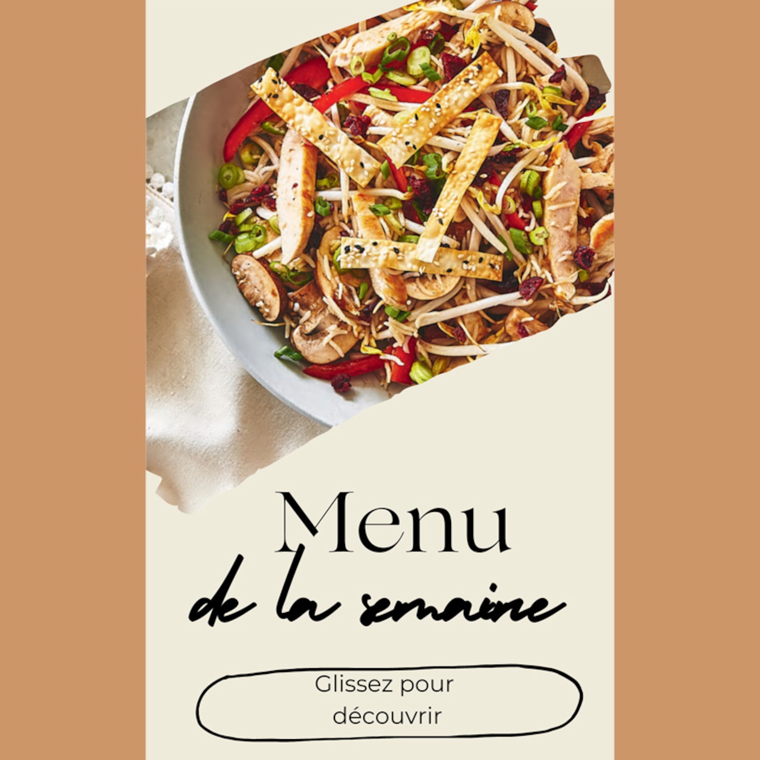 Menu de la semaine Coup de Pouce Menu de la semaine Coup de Pouce