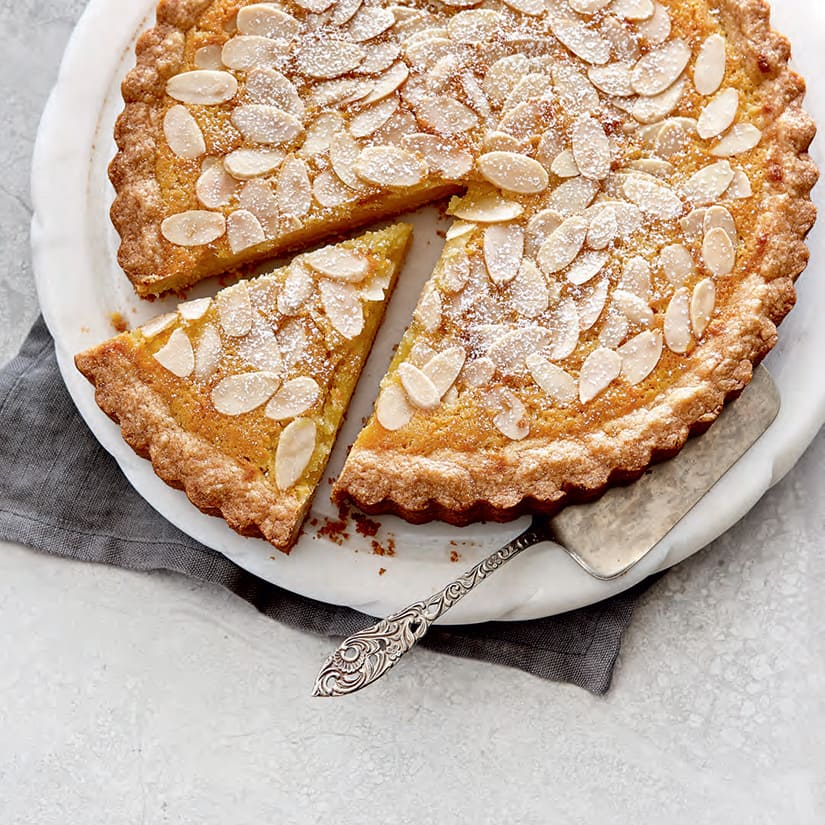 Recette de tarte amandine à l'orange Coup de Pouce