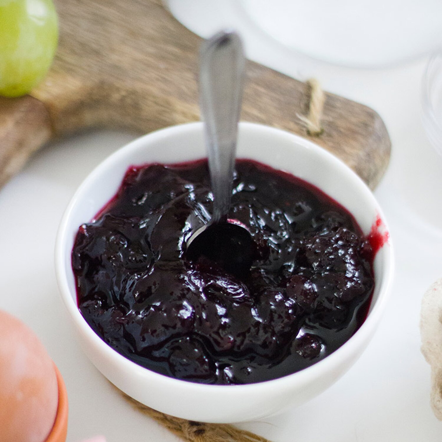 Recette de compote de bleuets Coup de Pouce