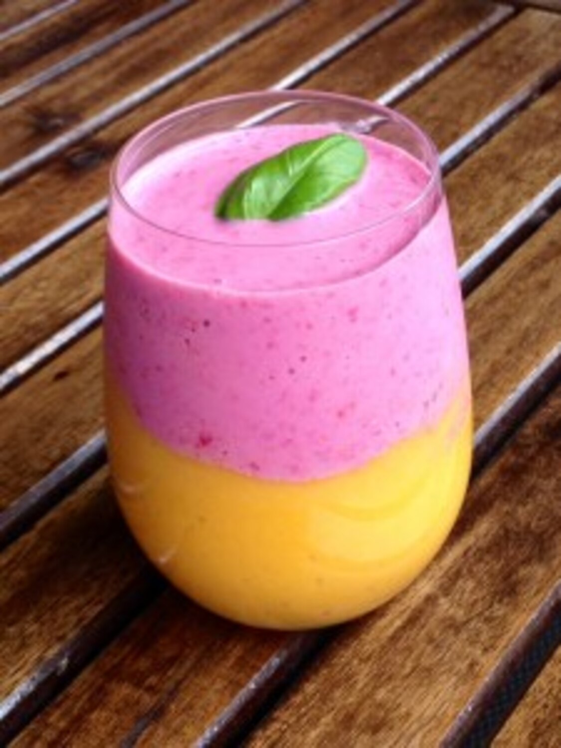Smoothie étagé mode d’emploi Coup de Pouce