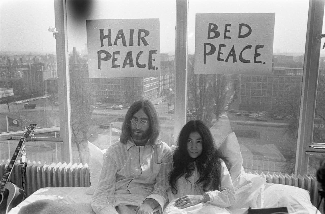 45ème anniversaire du bedin de John Lennon & Yoko Ono à Montréal