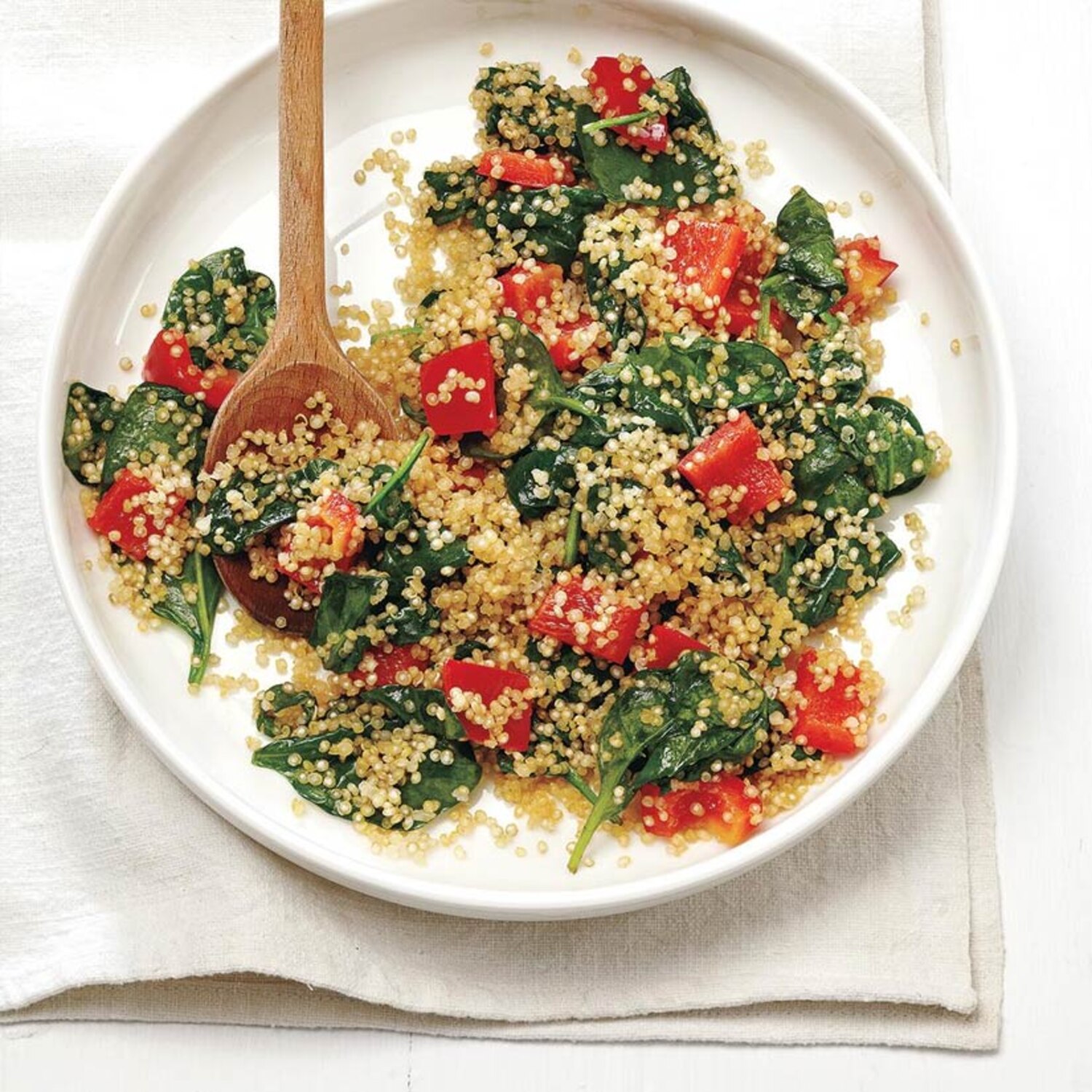 Recette de sauté de quinoa et d'épinards Coup de Pouce