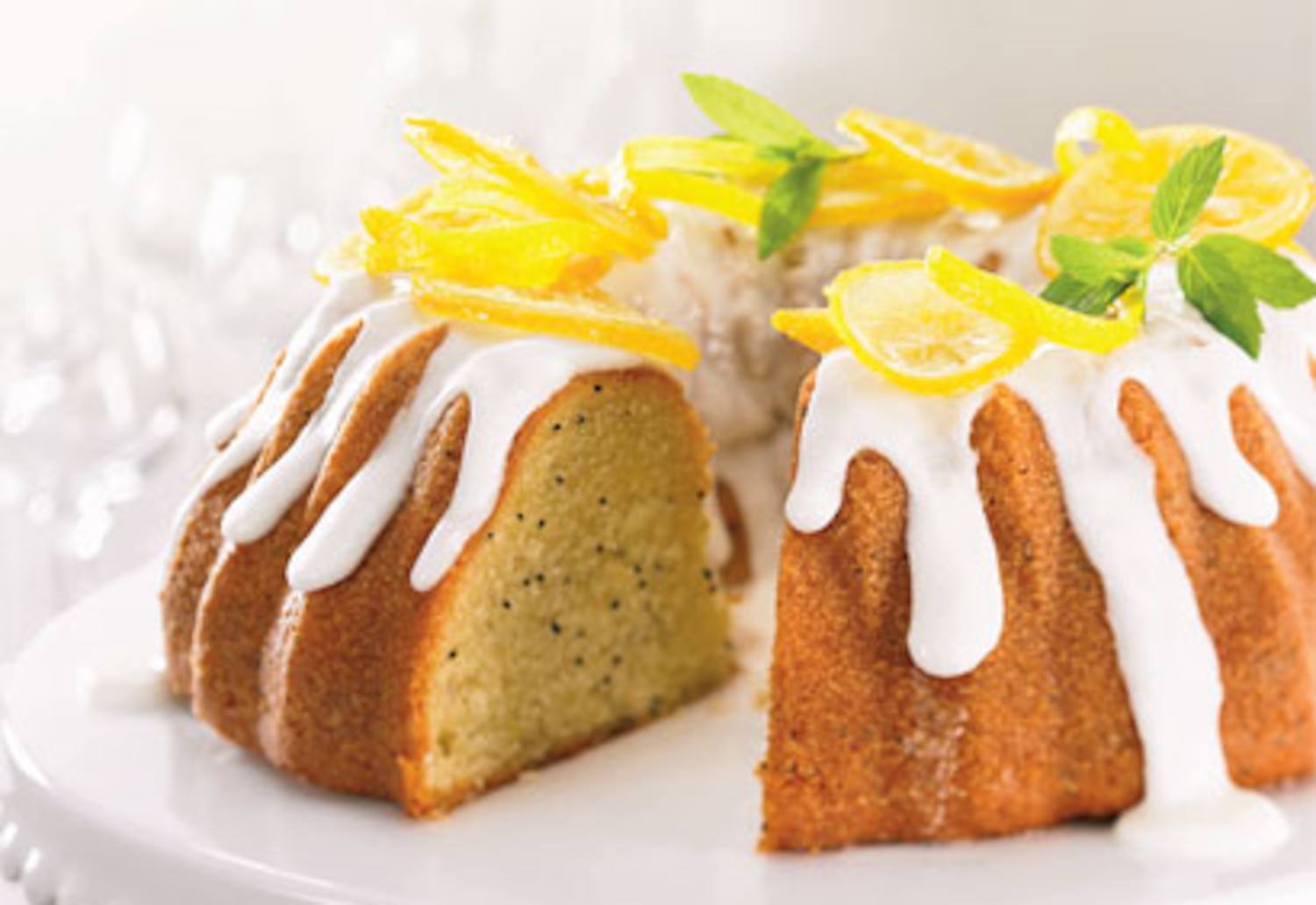 Gâteau au citron et aux graines de pavot Coup de Pouce Gâteau au citron et aux graines de pavot Coup de Pouce