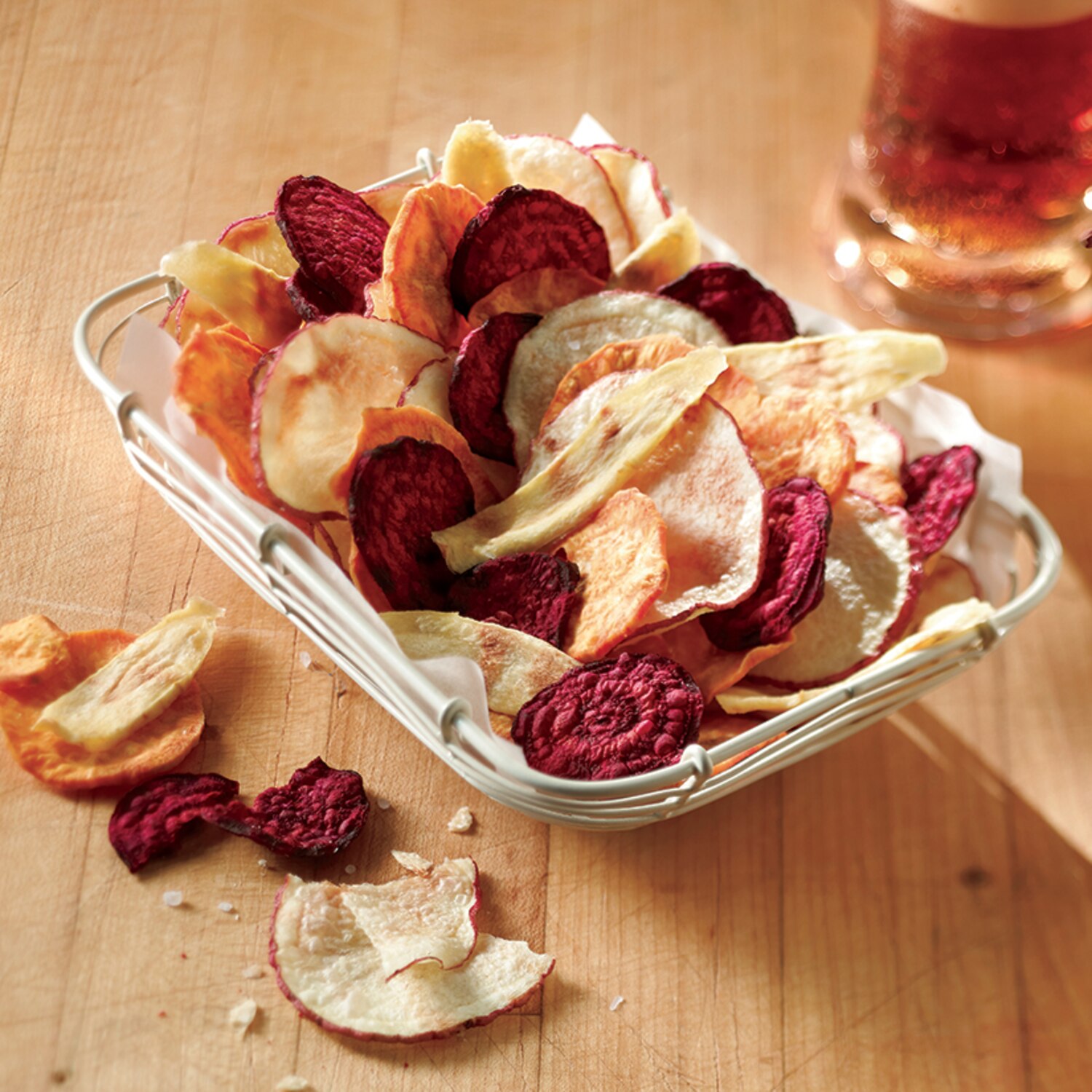 Recette de chips de légumes au microondes Coup de Pouce