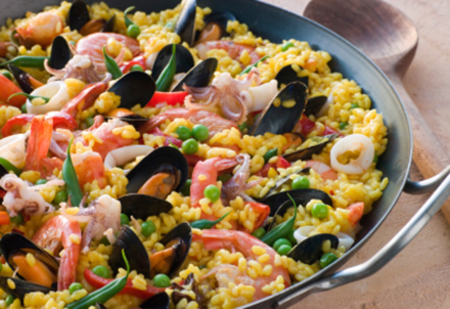 Paëlla aux crevettes piquantes Coup de Pouce