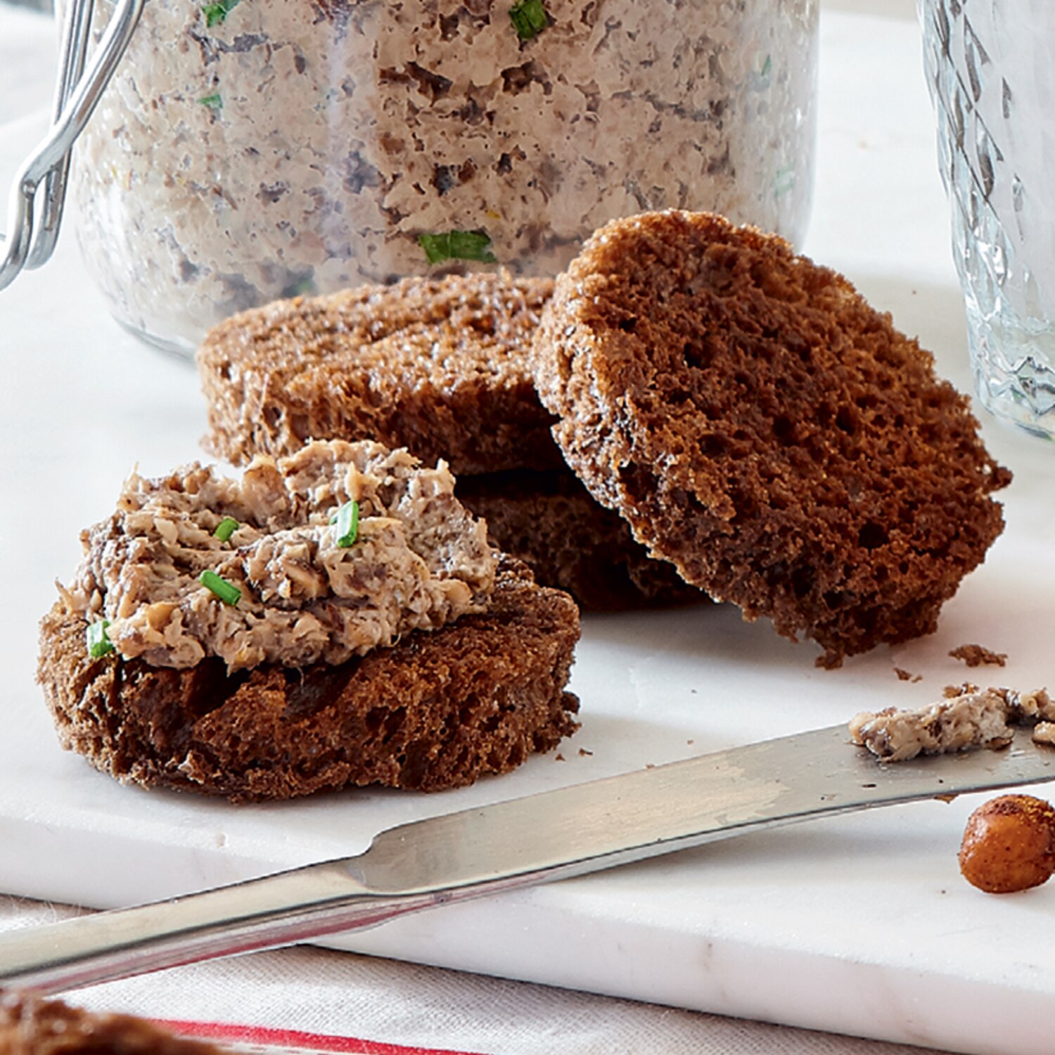 Recette de croûtons de pain pumpernickel Coup de Pouce