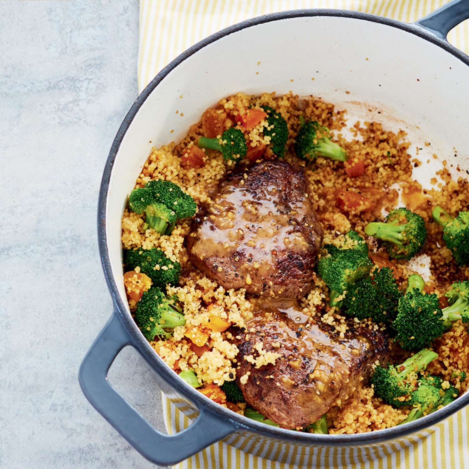 Recette de couscous à l’abricot et au brocoli Coup de Pouce