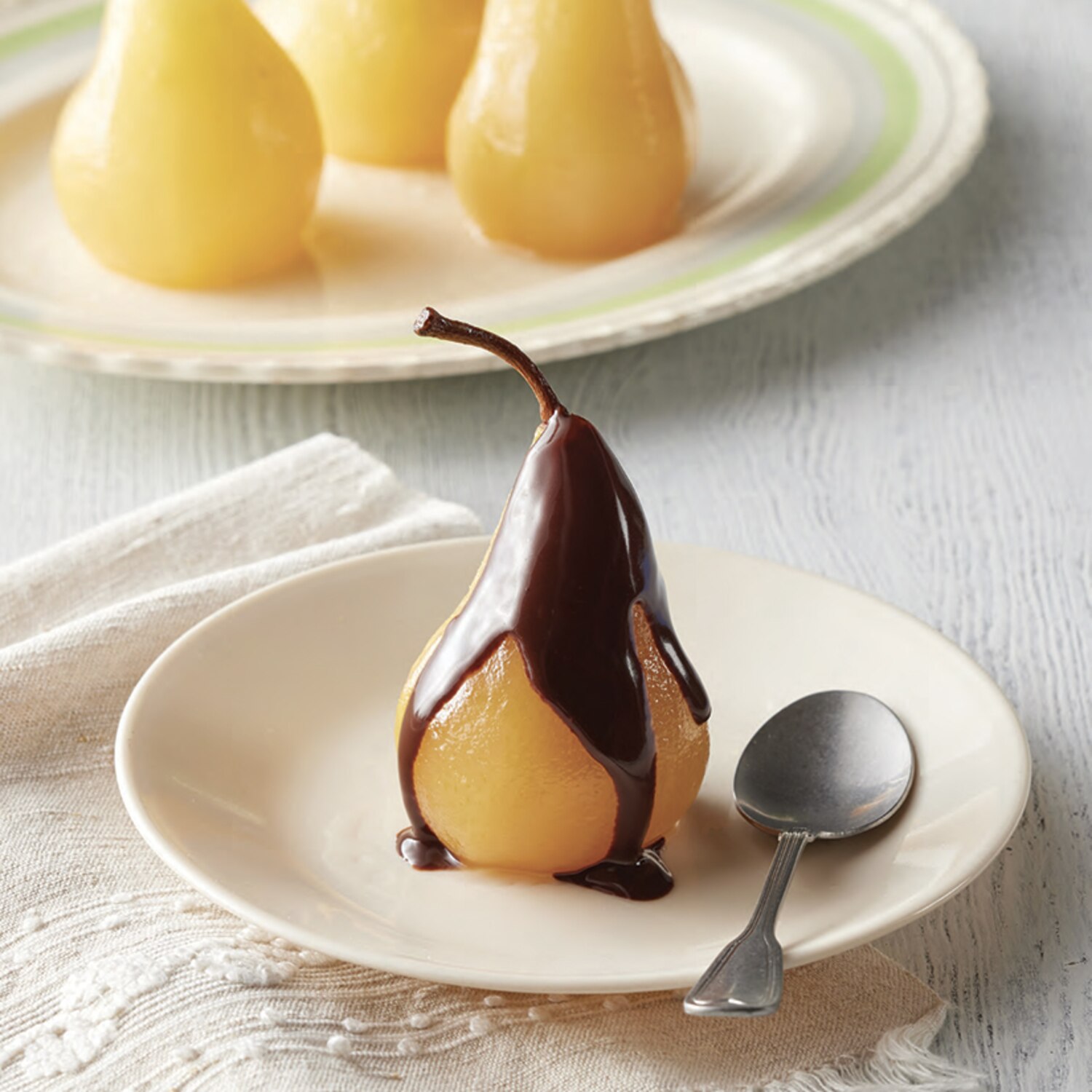 Recette de poires BelleHélène Coup de Pouce