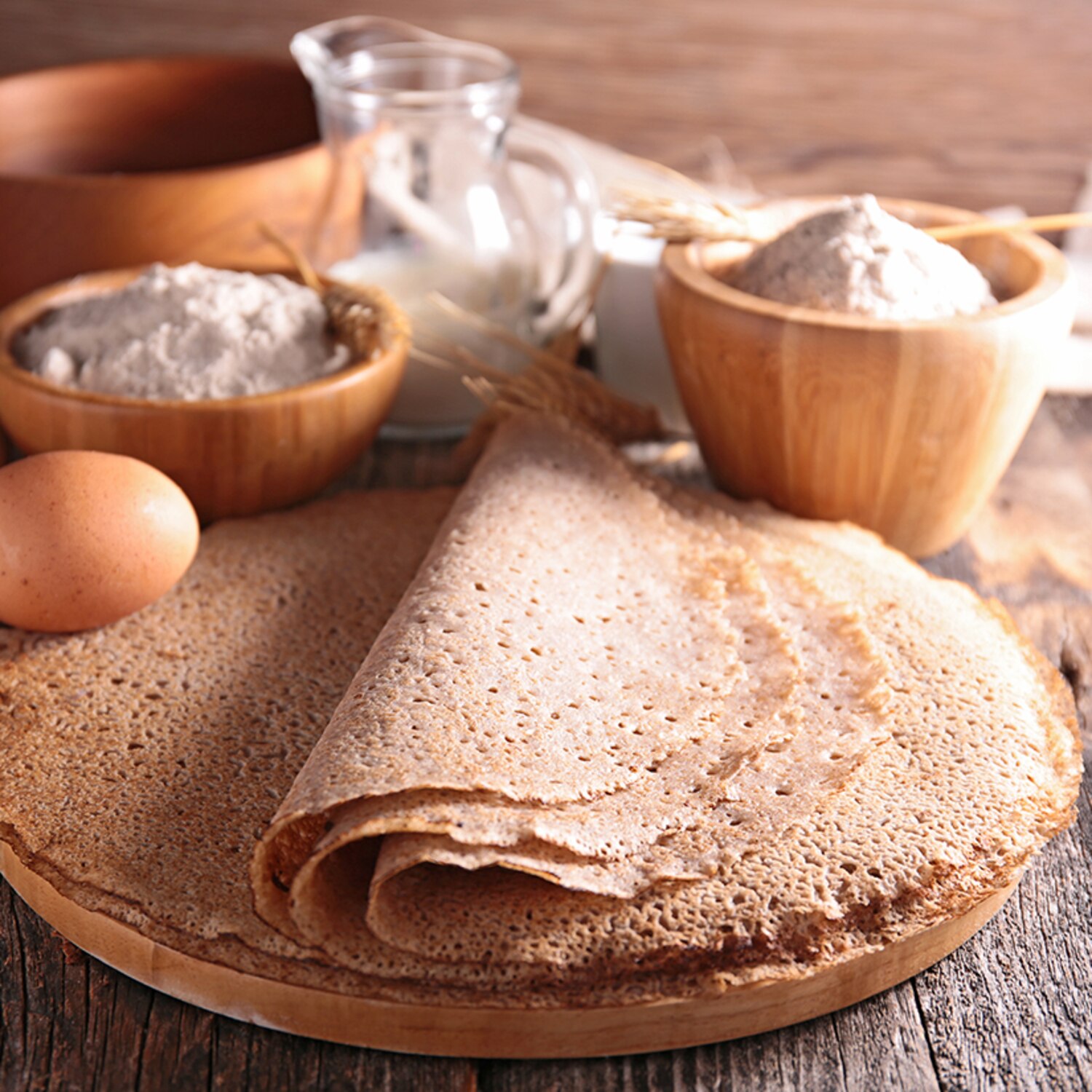 Recette de crêpes de sarrasin Coup de Pouce