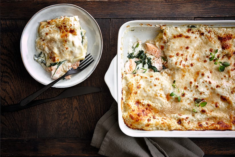 Salmon & Spinach Lasagna Canadian Living