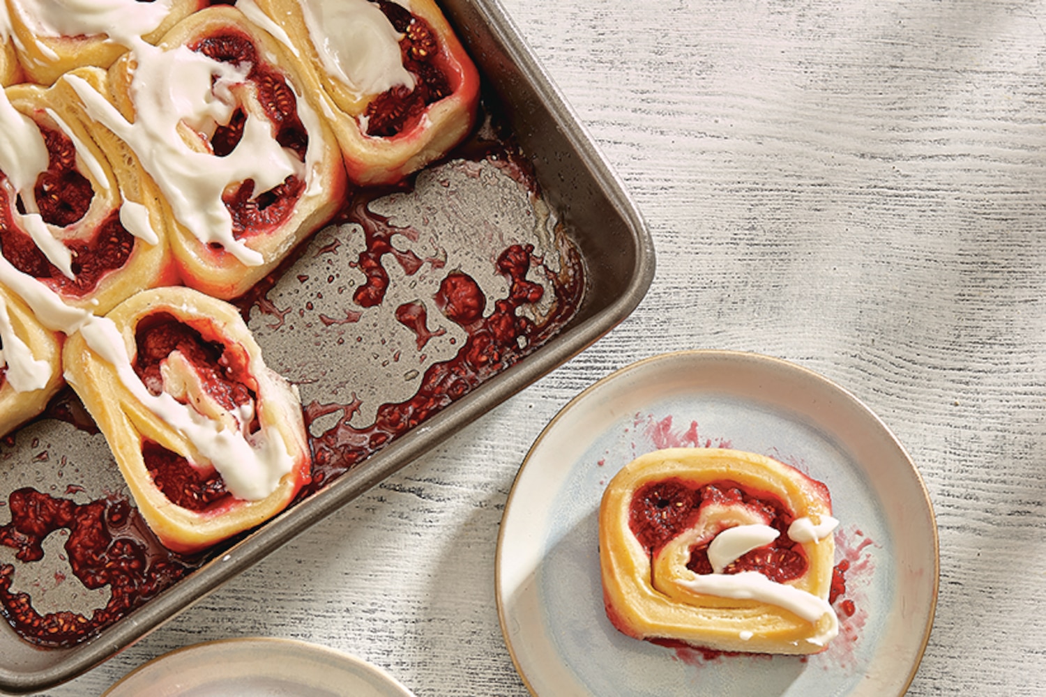 RASPBERRY & LEMON BRIOCHE BUNS | Canadian Living