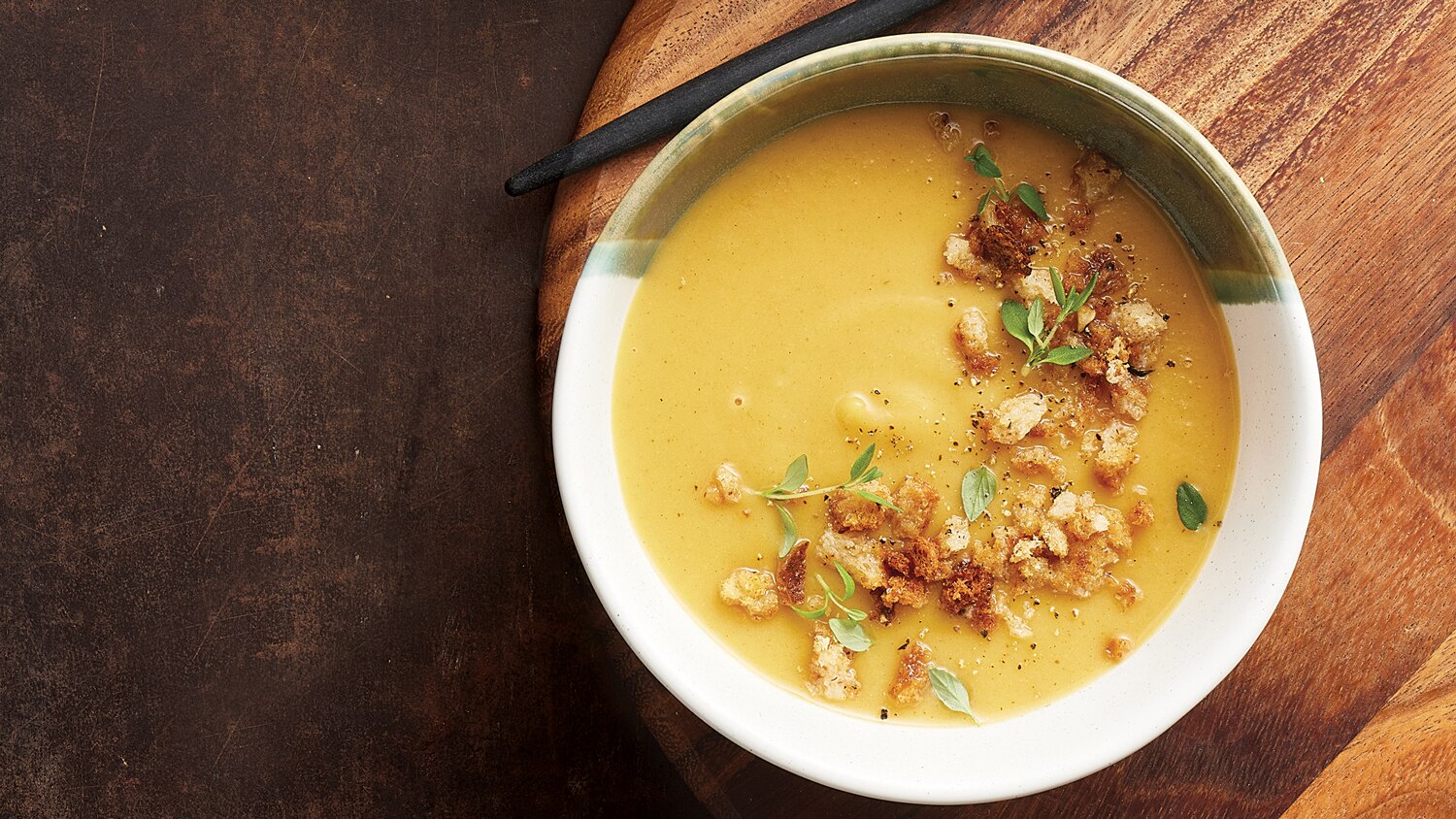 Cream of Squash Soup with Pecan Garnish | Canadian Living