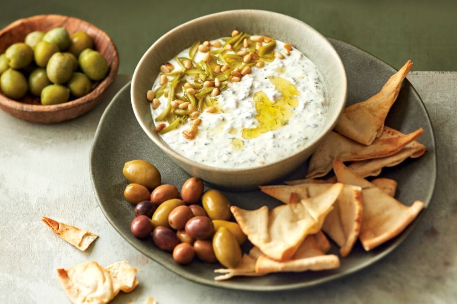Olive & Whipped Feta Dip | Canadian Living