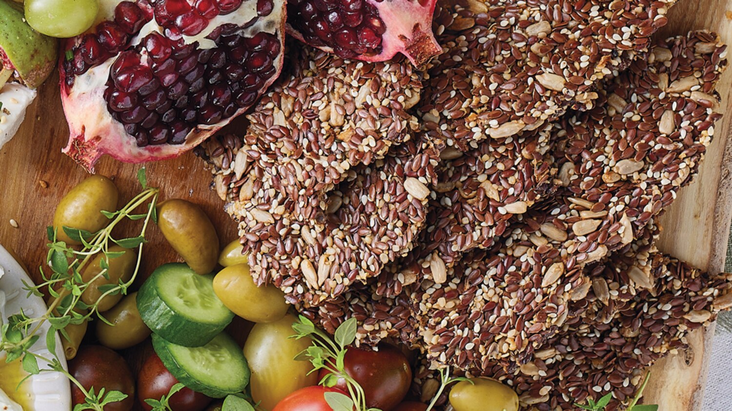 Hemp Seed & Sesame Seed Crackers Canadian Living