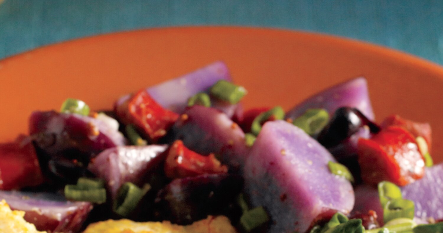 Purple Chorizo Potatoes | Canadian Living