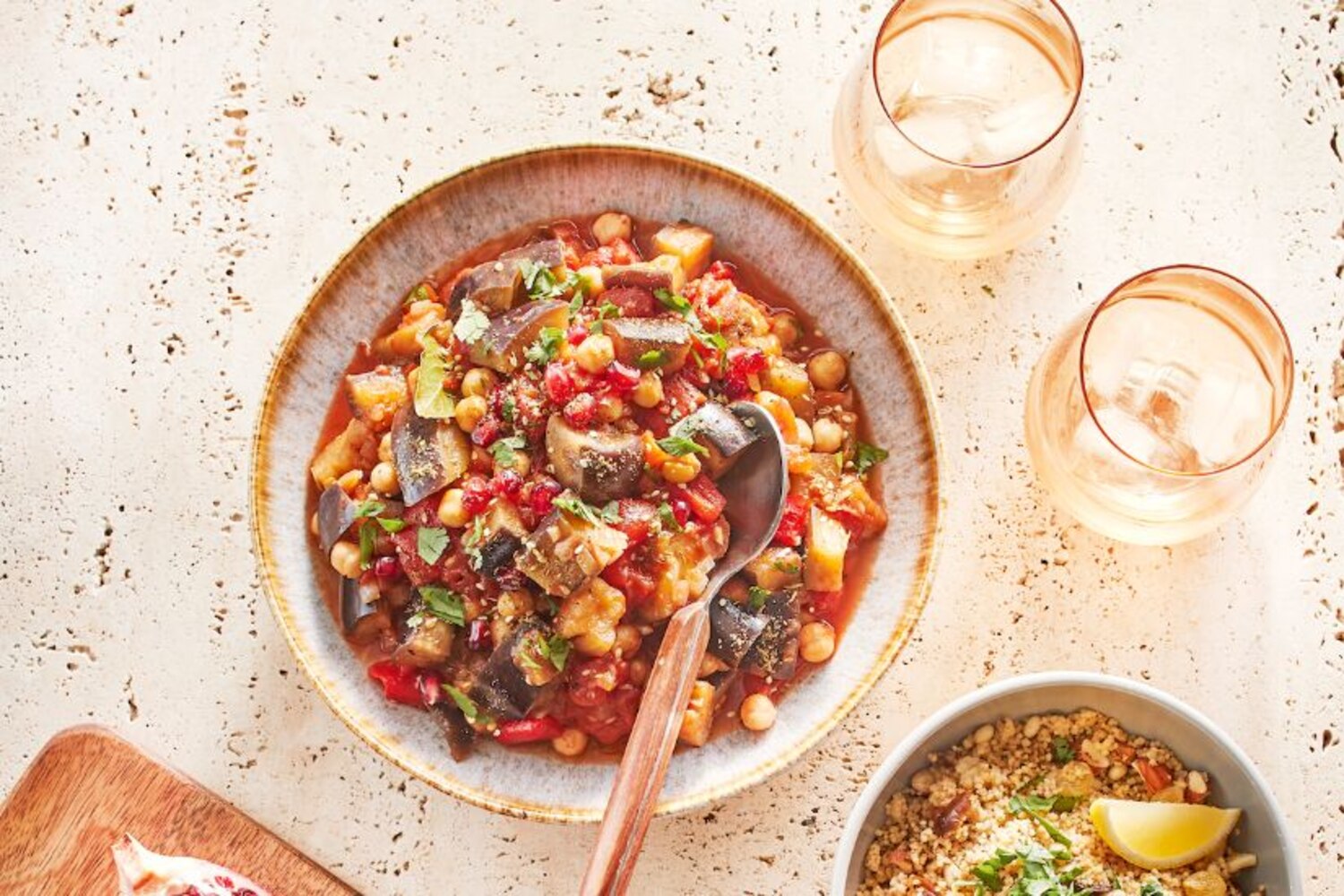 EGGPLANT & CHICKPEA STEW | Canadian Living