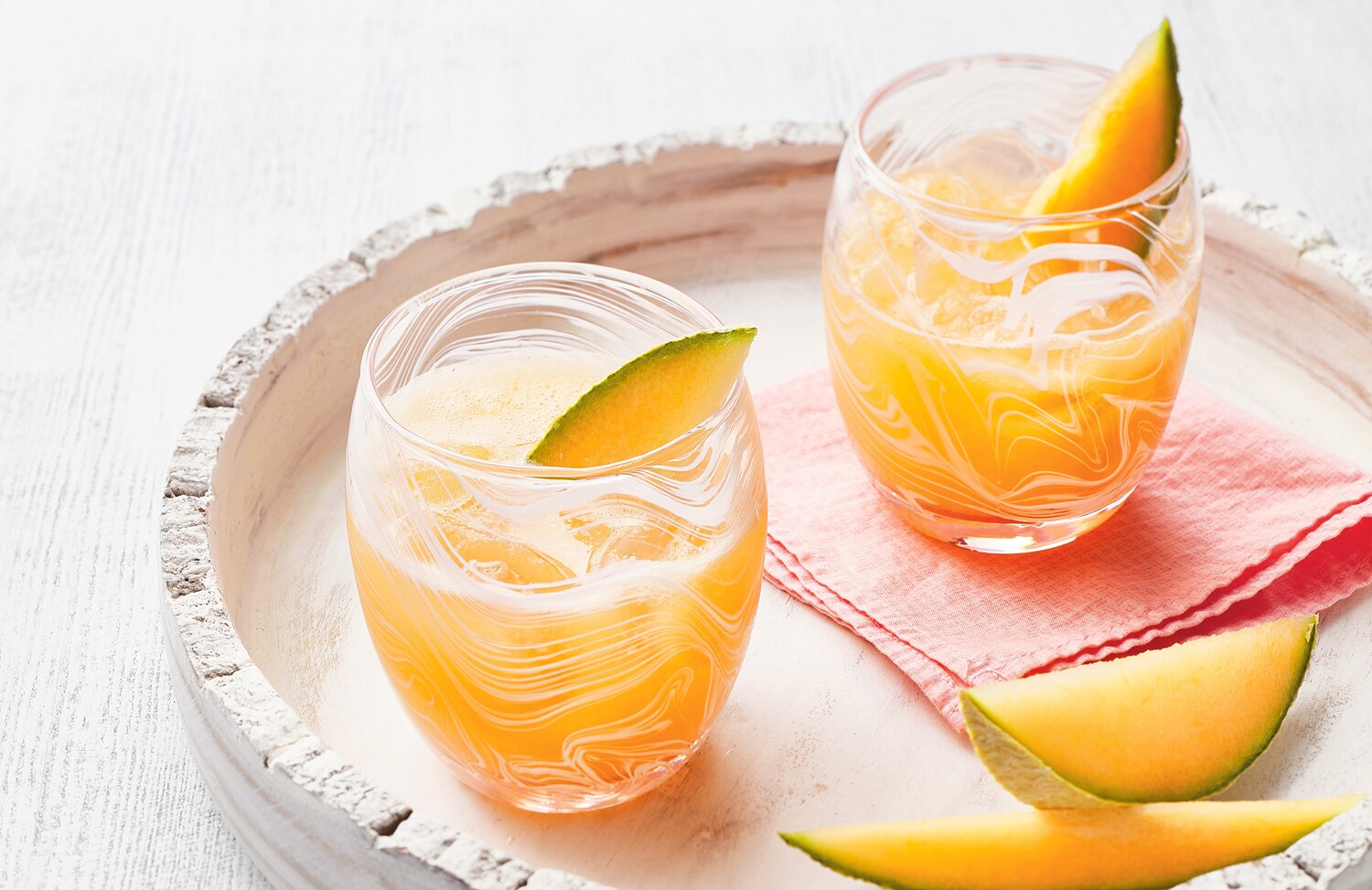 Cantaloupe, Maple & Lime Mocktail | Canadian Living