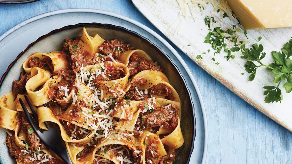 SlowCooker Braised Beef Ragù Canadian Living