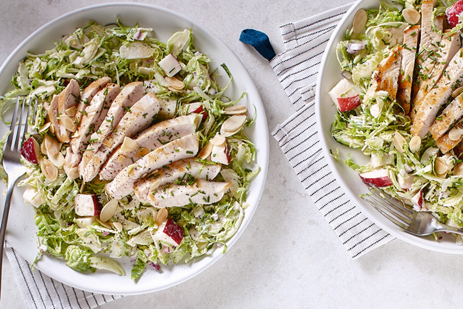 Lemon Chicken & Brussels Sprouts Salad | Canadian Living