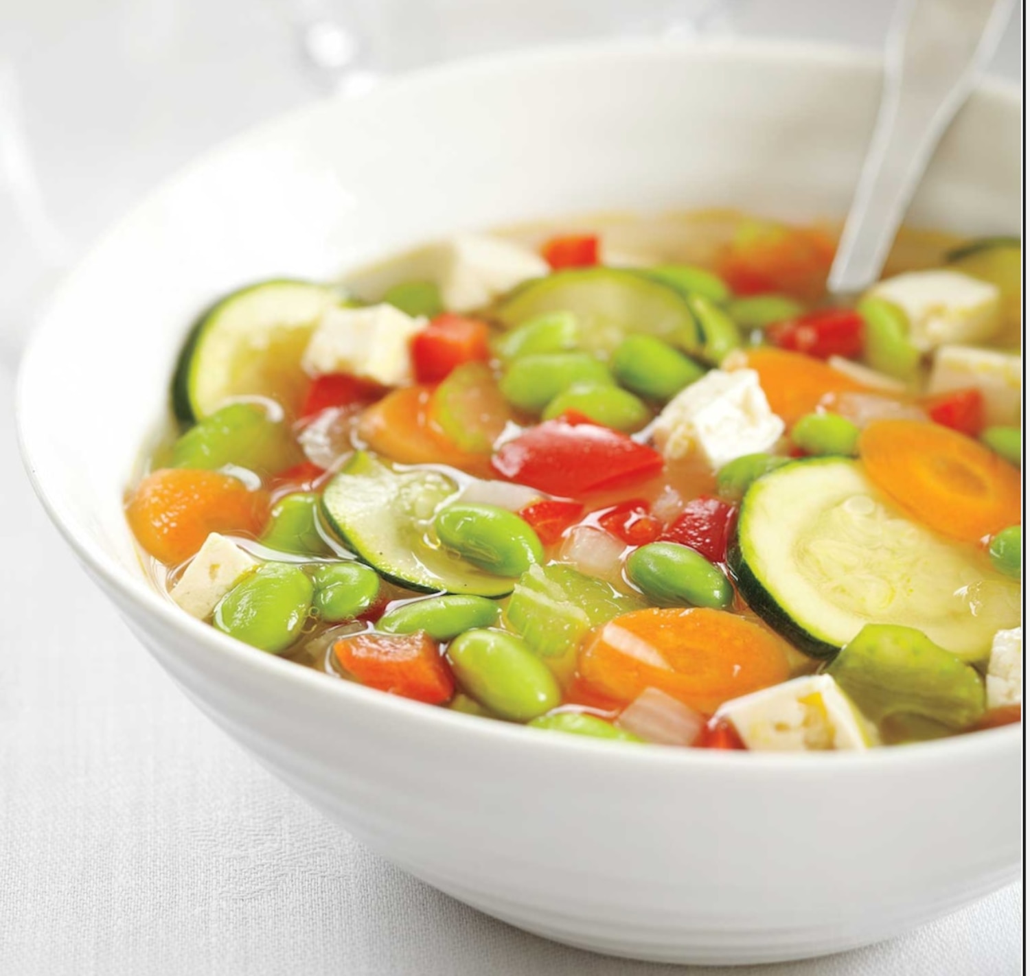 Easy Edamame Vegetable Soup Canadian Living