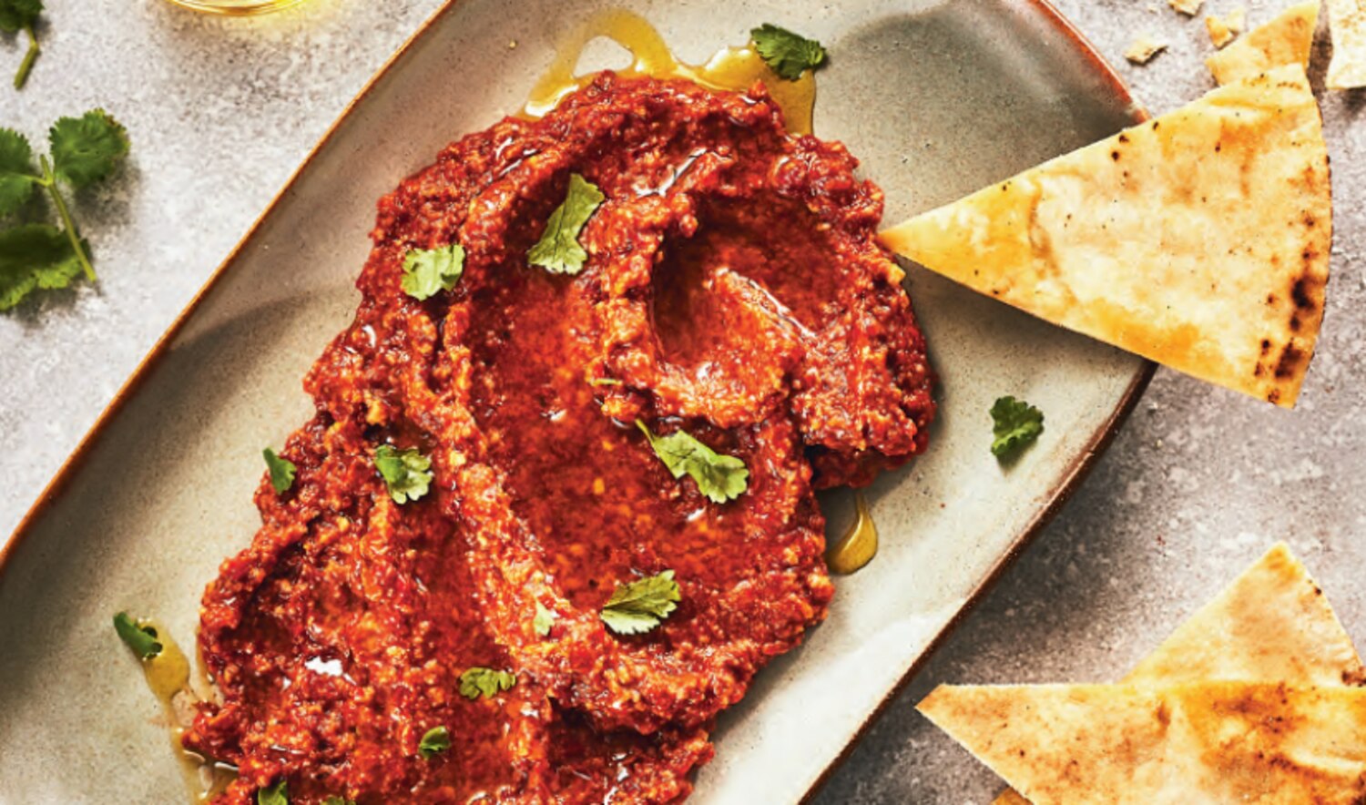 ROASTED PEPPER MUHUMMARA DIP | Canadian Living