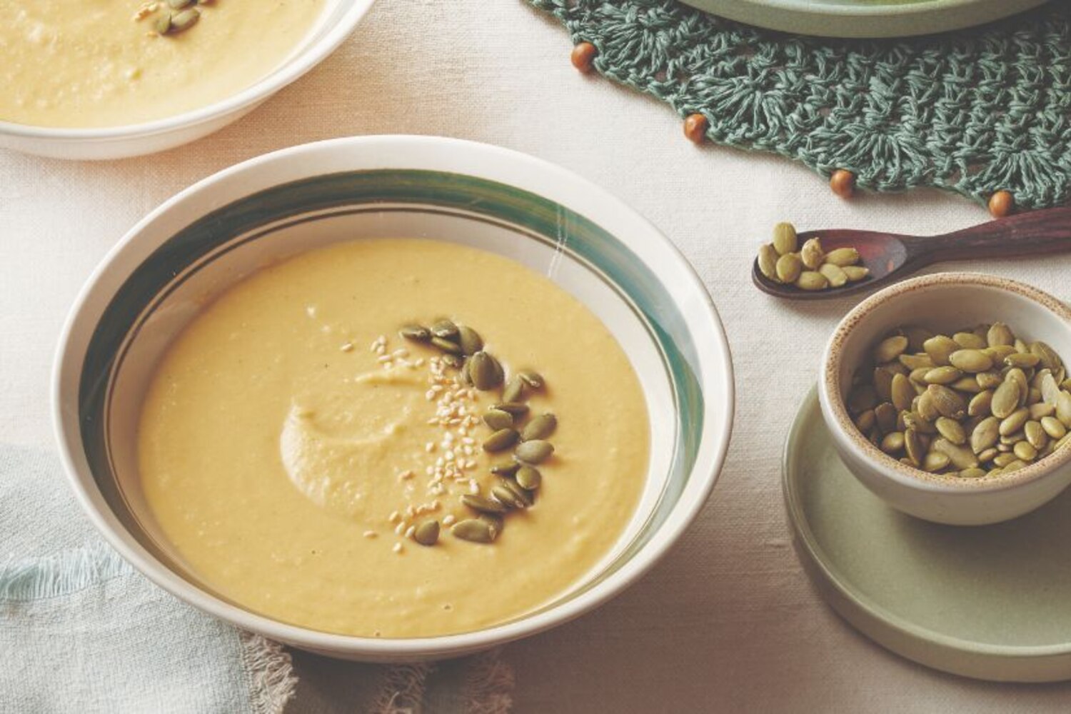 Butternut Squash & Tahini Soup | Canadian Living