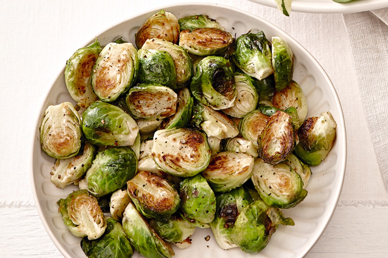 Garlic Roasted Brussels Sprouts | Canadian Living
