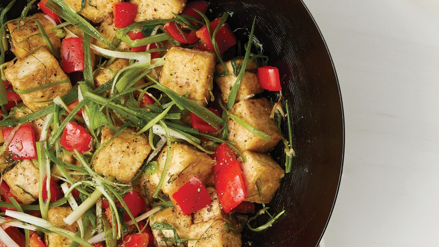 Salt & Pepper Tofu Stir-Fry | Canadian Living