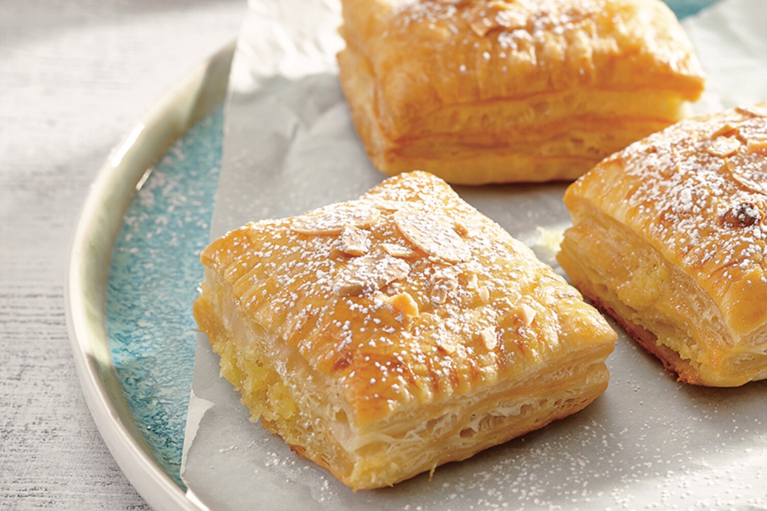 ALMOND CREAM PUFF PASTRY SQUARES Canadian Living