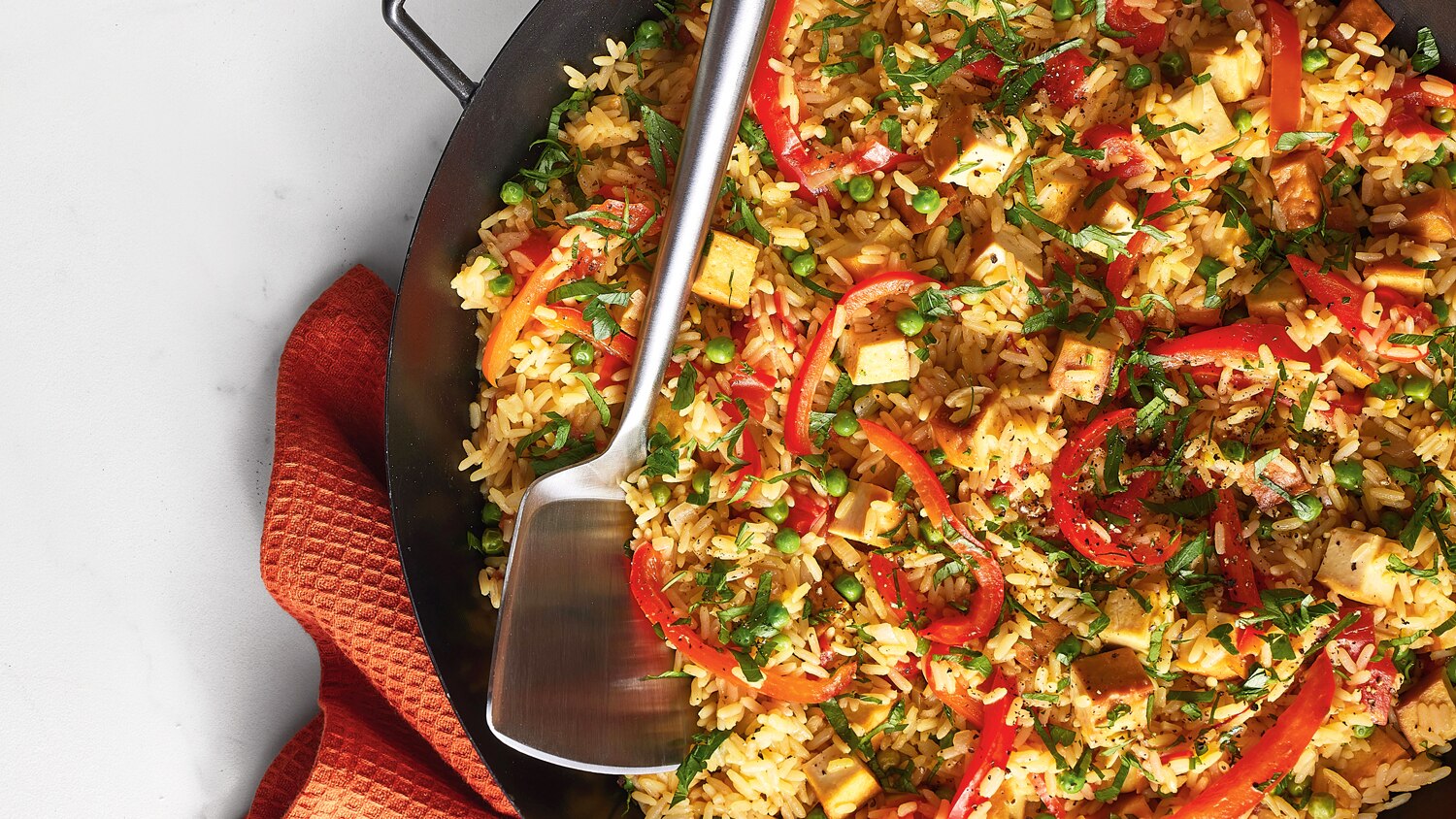 Paella Express with Smoked Tofu Canadian Living