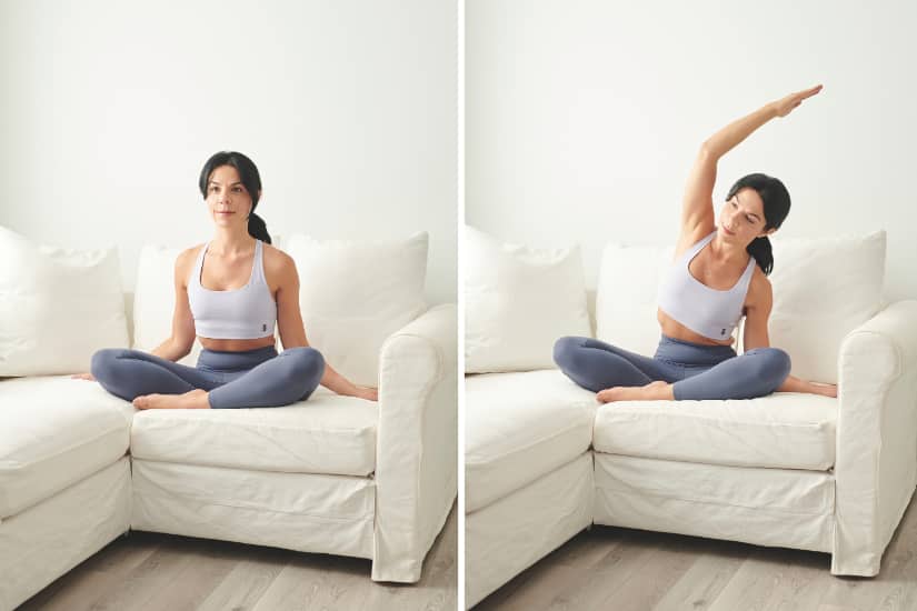 8 Easy Exercises You Can Do On The Couch | Canadian Living