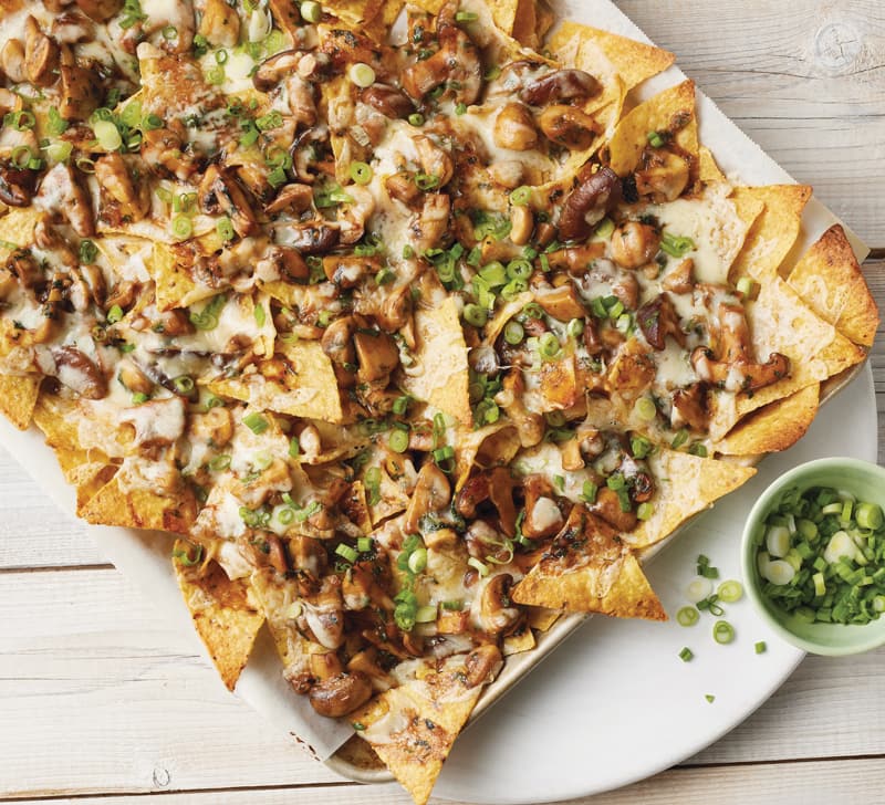 Mushroom Nachos Canadian Living