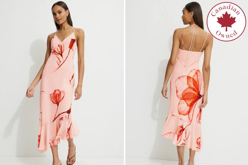 Sweet Pearl Floral Dress