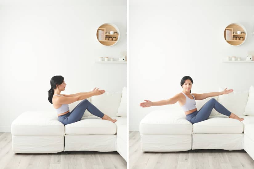 8 Easy Exercises You Can Do On The Couch | Canadian Living