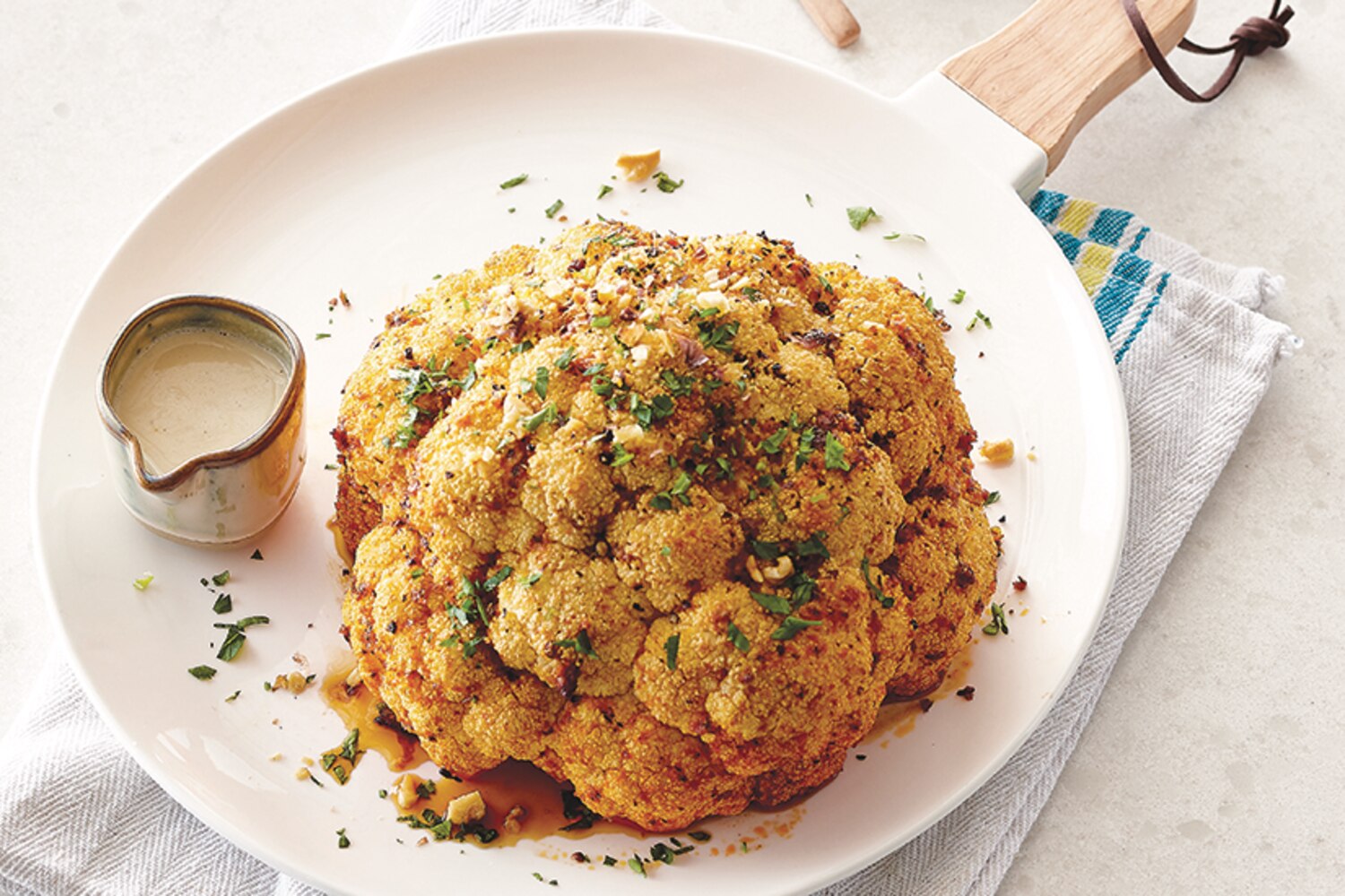 Whole Roasted Cauliflower Canadian Living