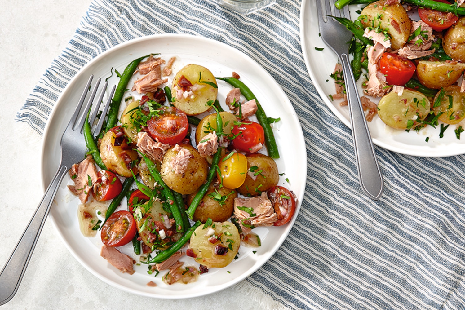 Potato & Green Bean Salad with Tuna Canadian Living