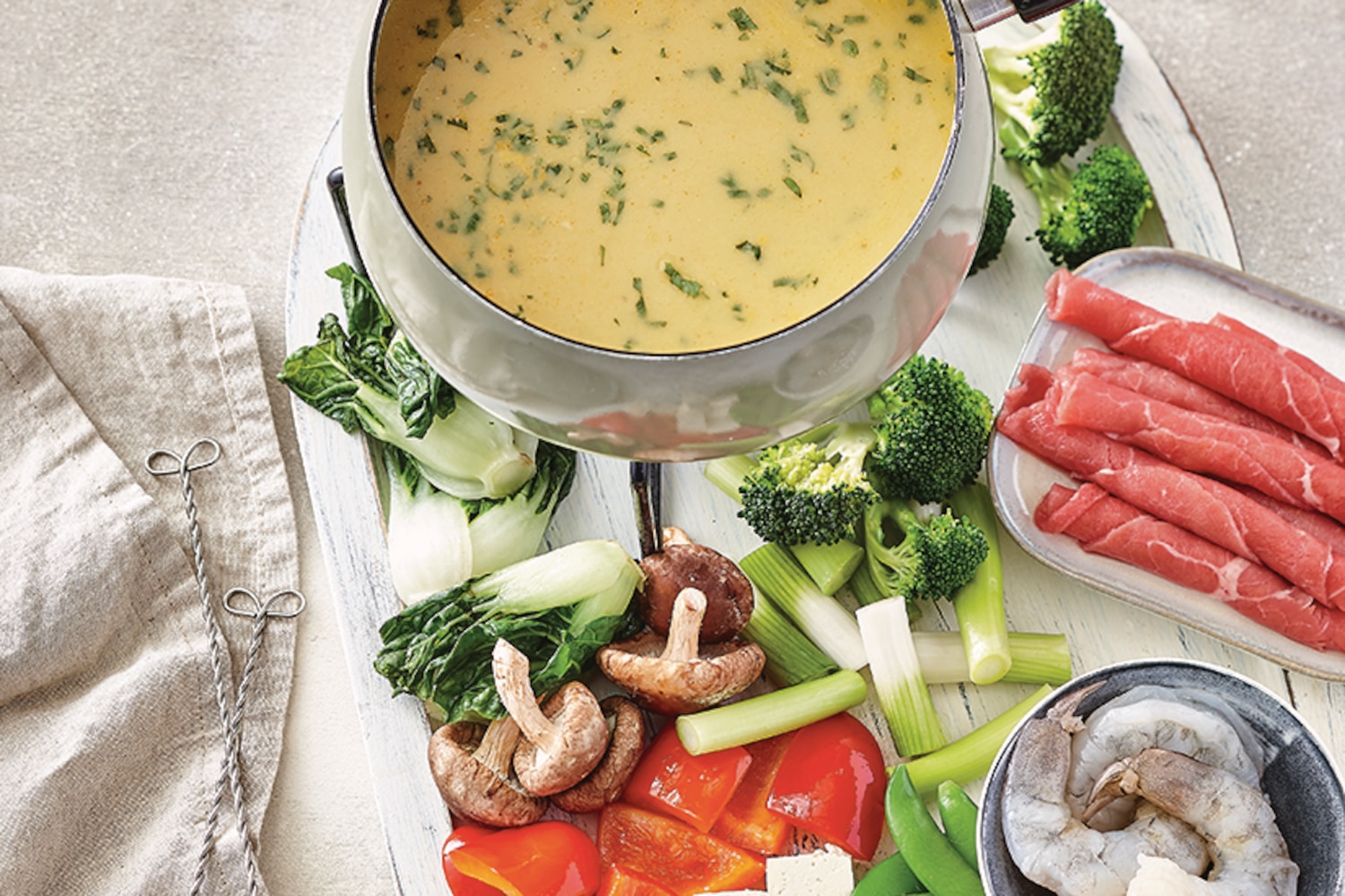 ThaiStyle Fondue Canadian Living