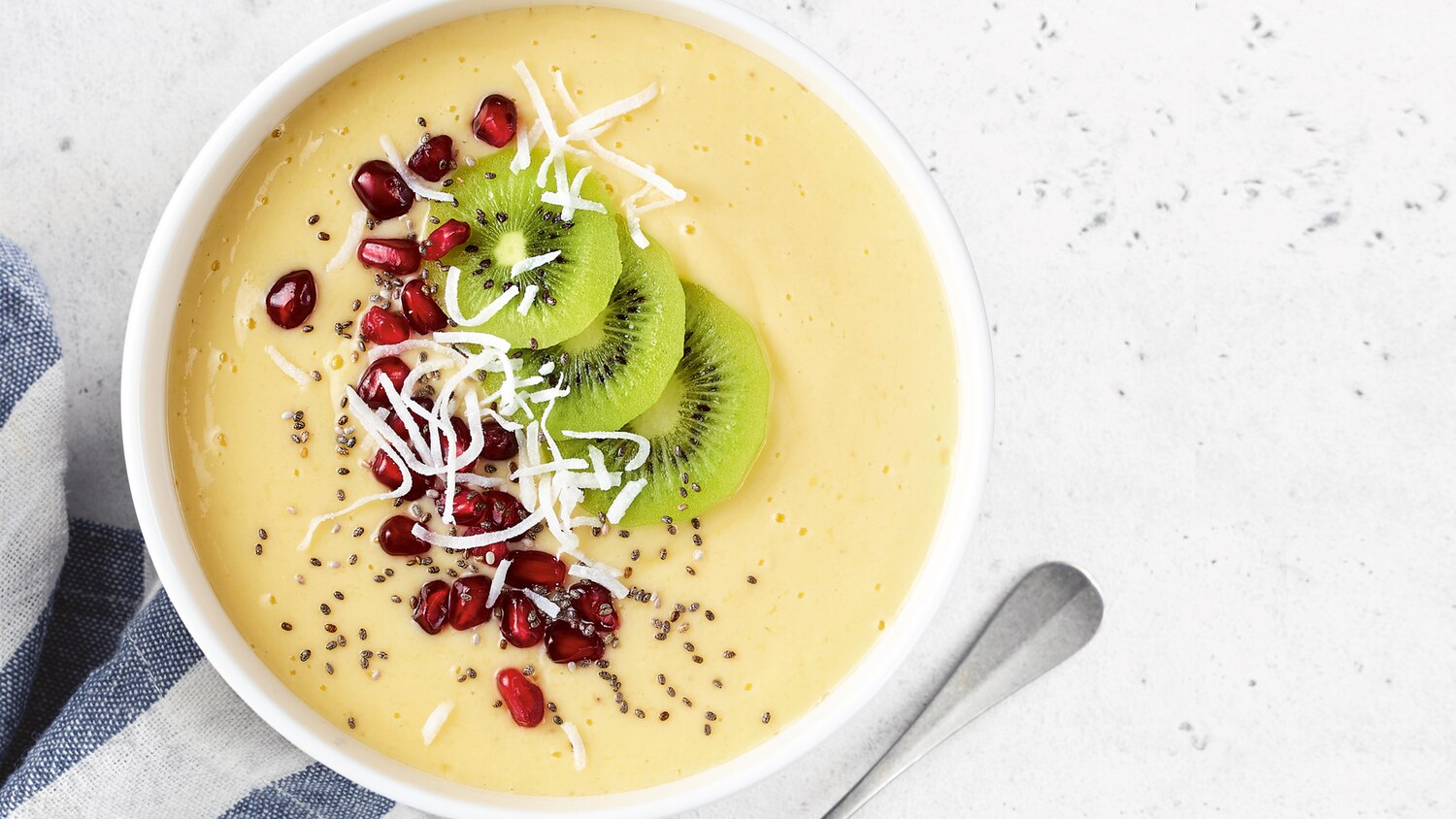 Banana, Coconut & Mango Smoothie Bowl | Canadian Living