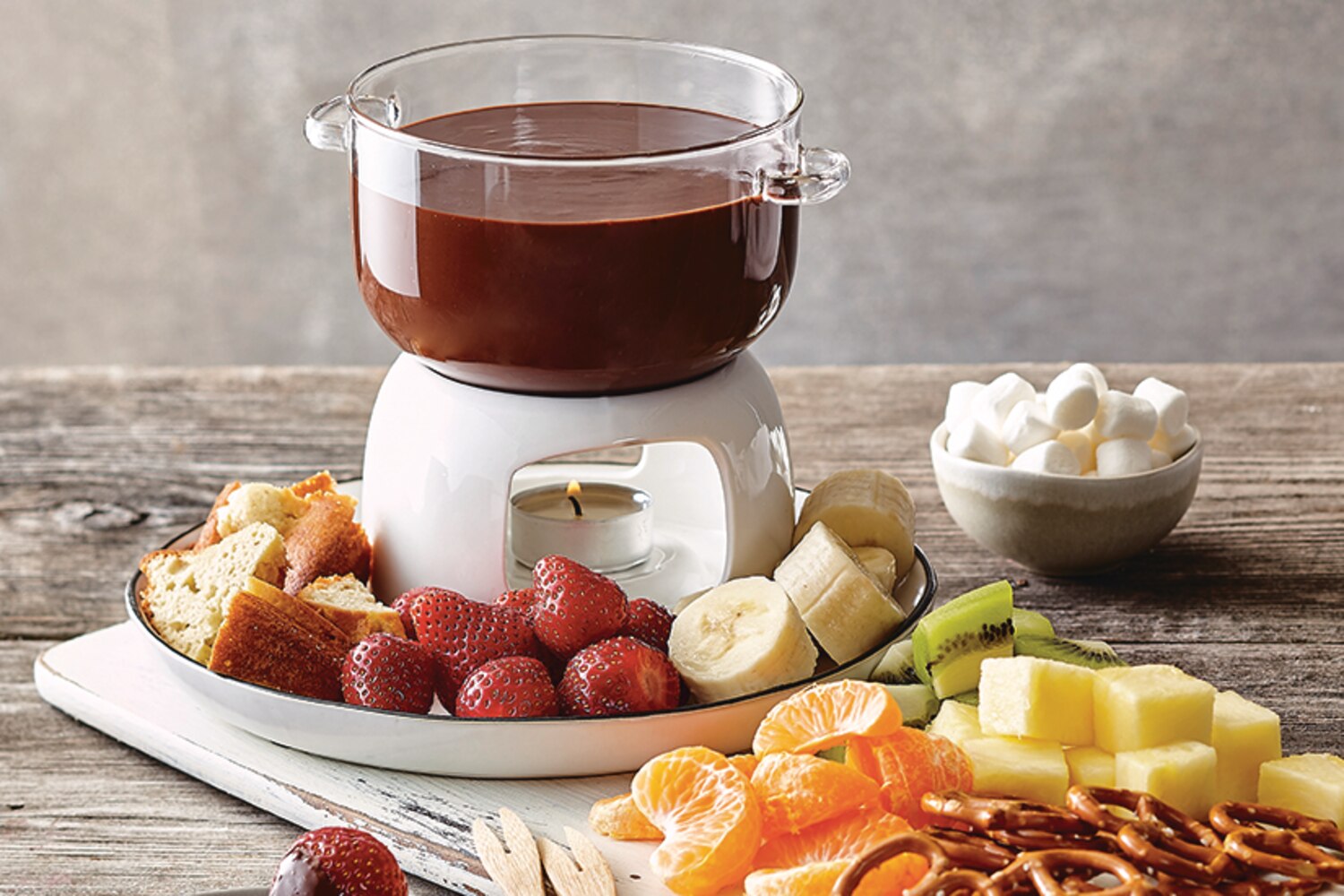 ChocolateHazelnut Fondue Canadian Living