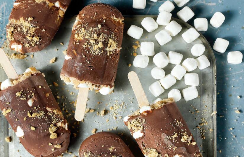 S’mores Ice Pops Canadian Living