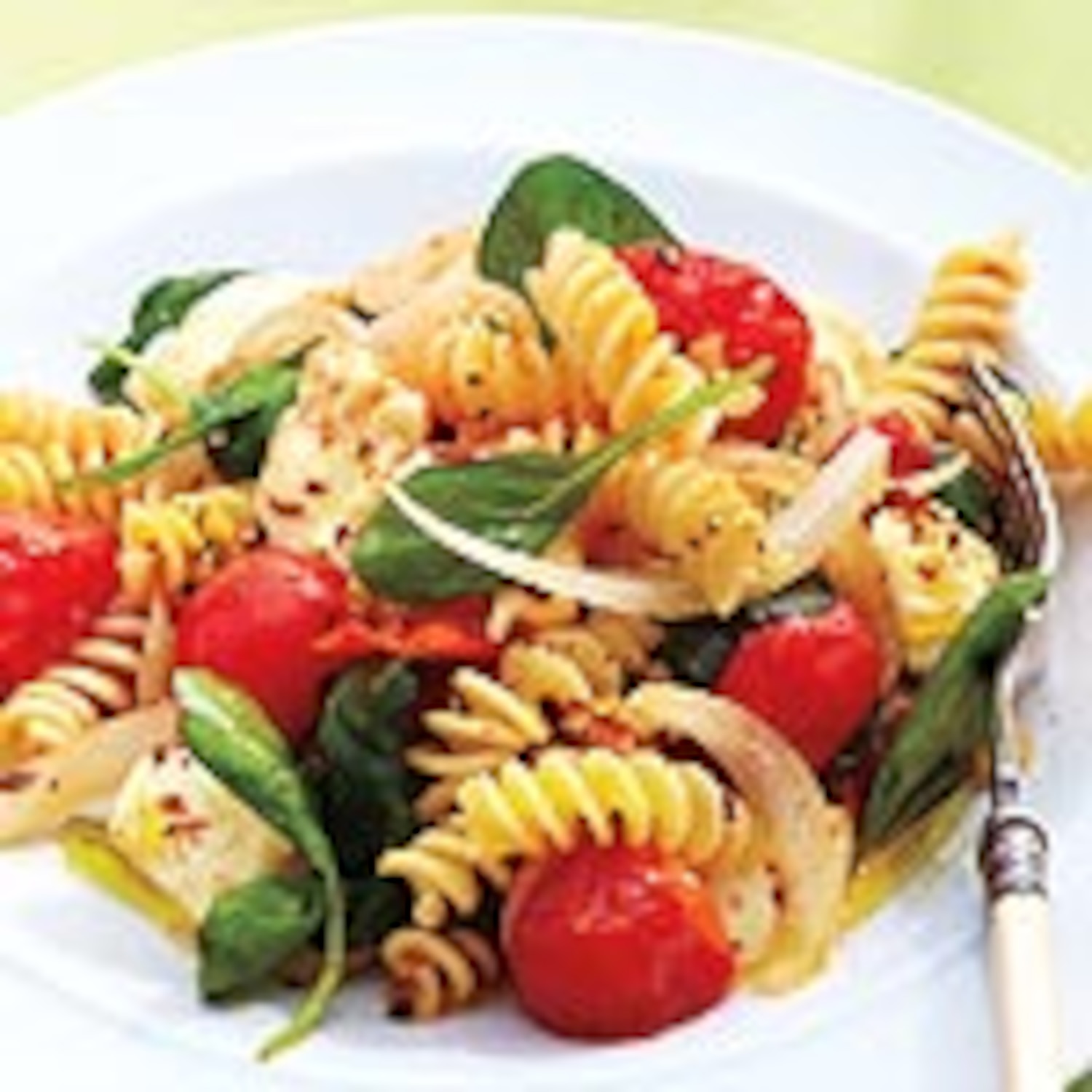 Spinach, Tomato and Bocconcini Pasta Toss | Canadian Living