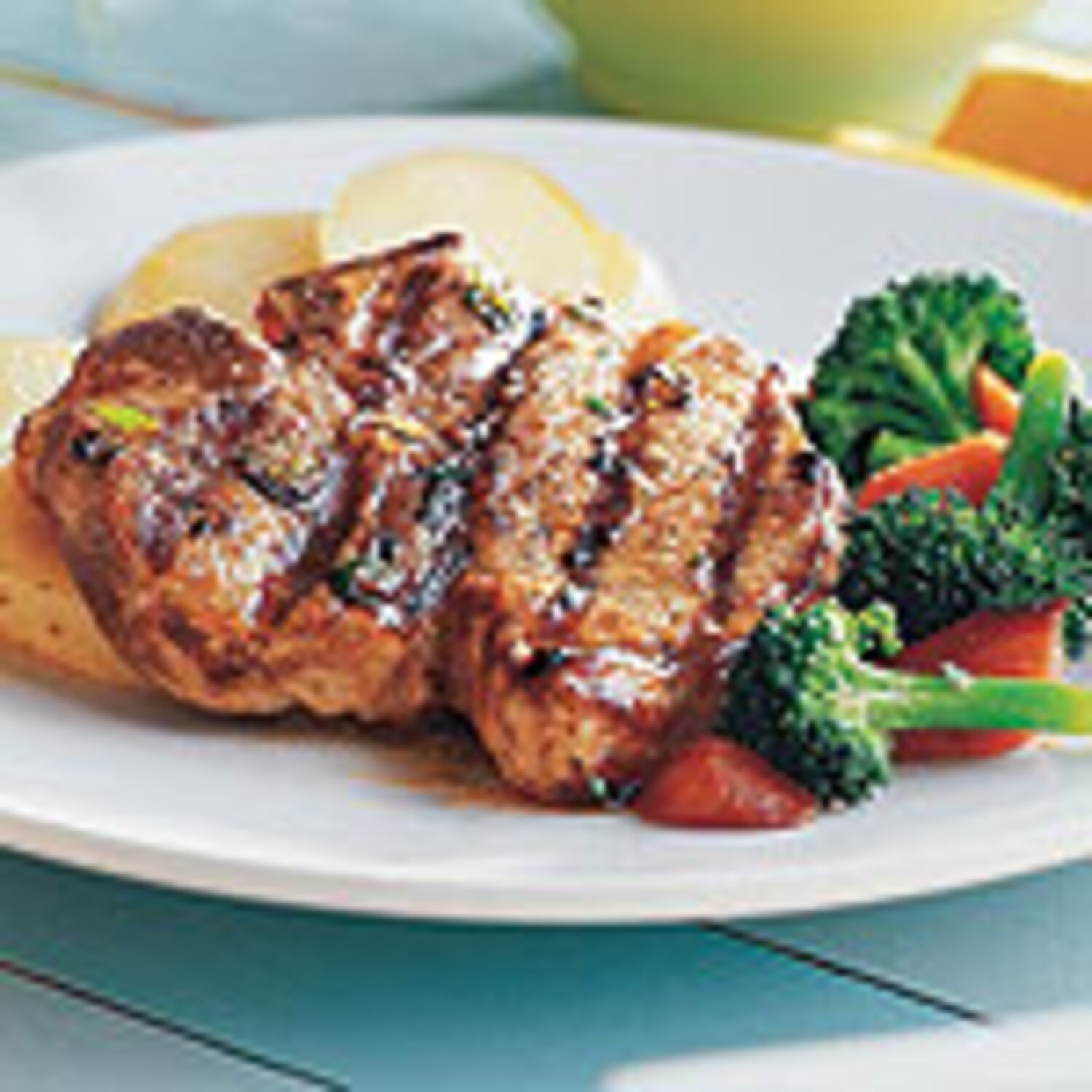 Grilled Ginger Pork Chops Canadian Living