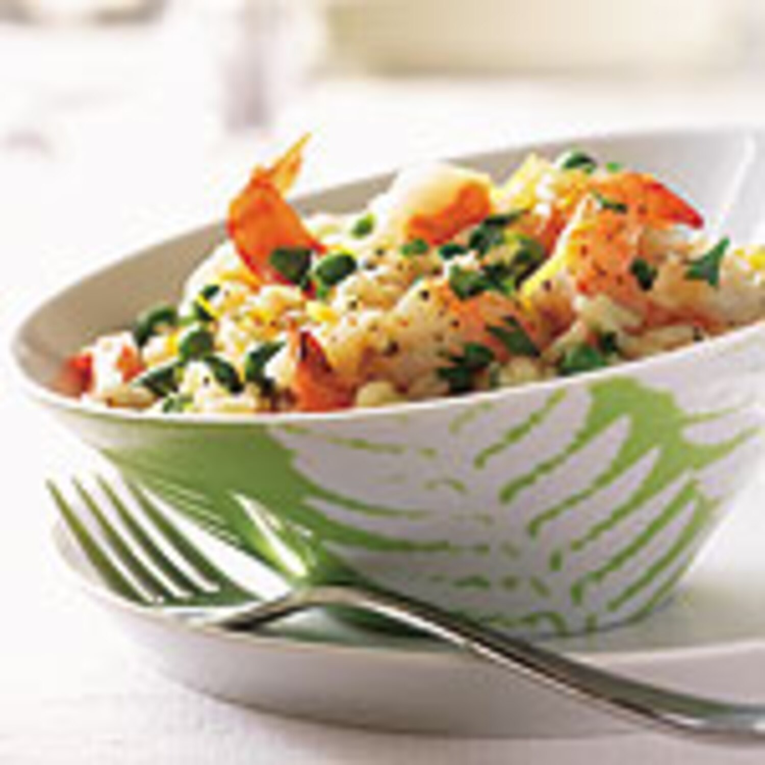 Shrimp and Pea Risotto Canadian Living