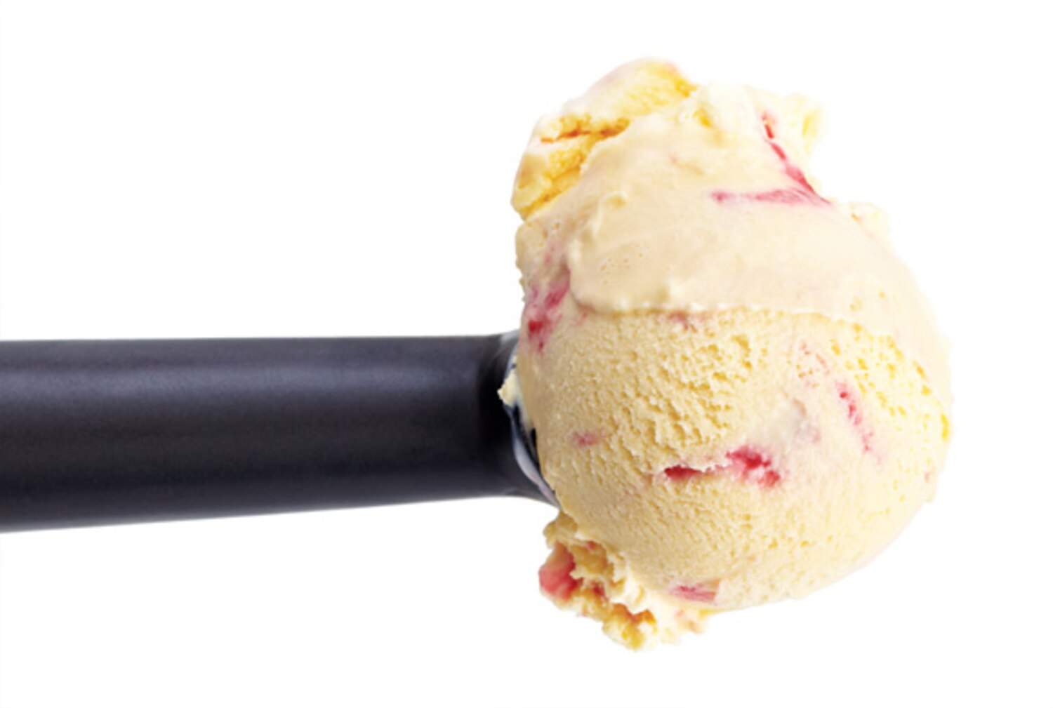 raspberry and vanilla ice cream