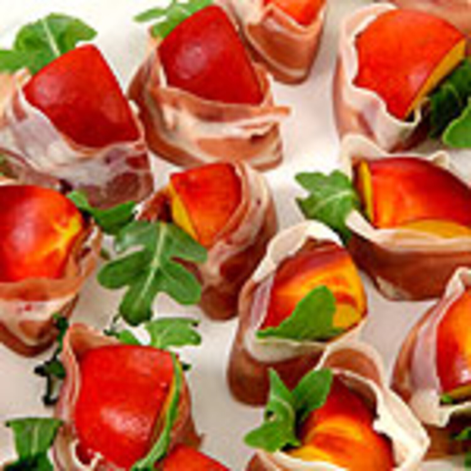 ProsciuttoWrapped Nectarines Canadian Living