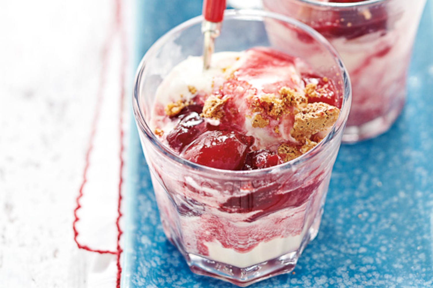 Lambic Cherry Ice Cream Sundaes | Canadian Living