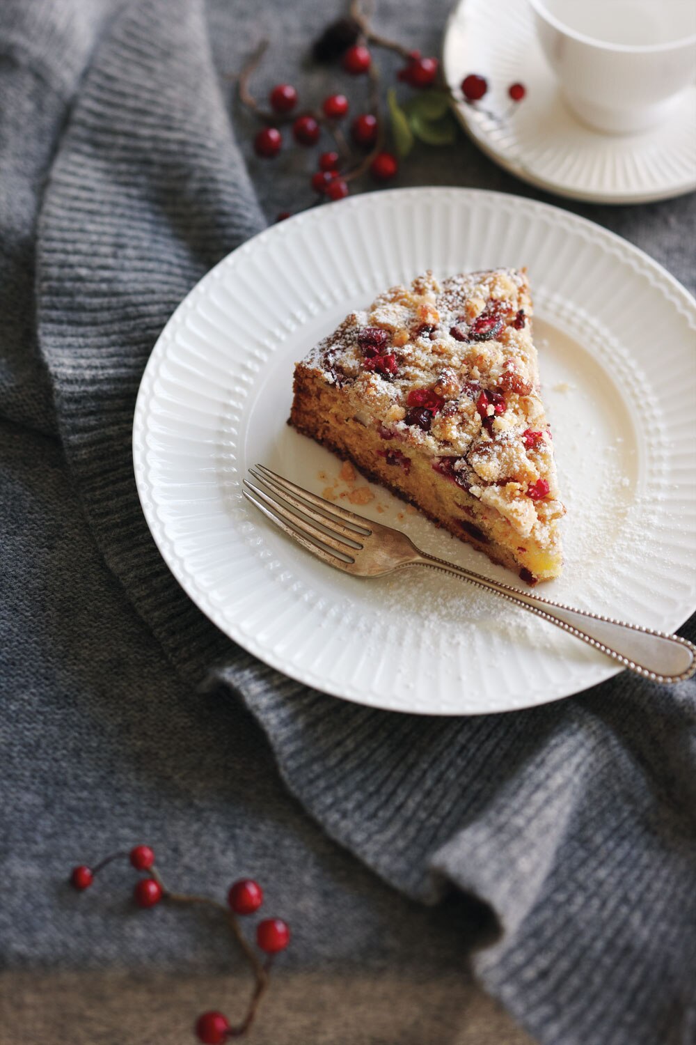 Cranberry Coffee Cake With Almond Streusel | Canadian Living