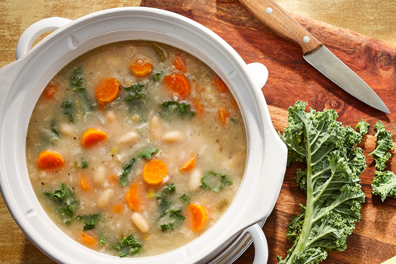 White Bean & Wild Rice Soup | Canadian Living